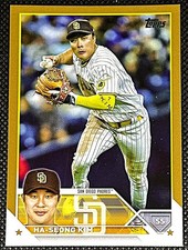 Ha-Seong Kim 2023 Topps Gold #/2023 #57 - San Diego Padres