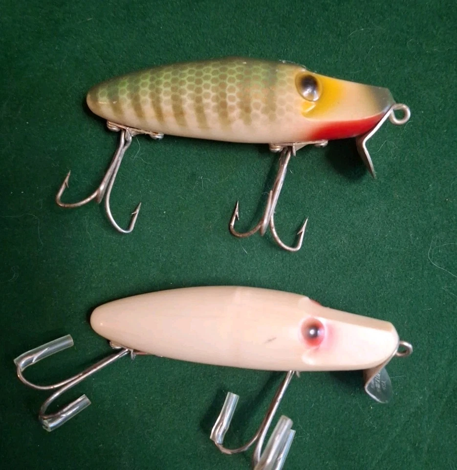 3 señuelos de pesca Wright & McGill de colección: Bug-A-Boo y secuestradores Foto 2 de 4