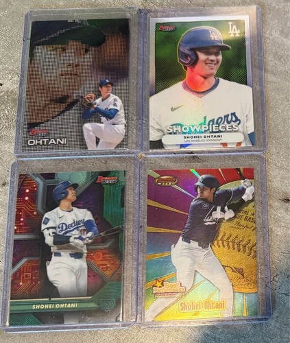 Shohei Ohtani 4 card bundle - 4x Inserts from 2025 Bowman's Best