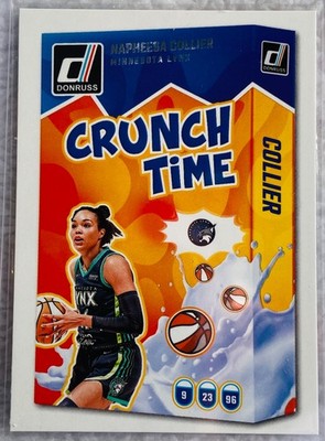   2025 WNBA Panini Donruss Crunch Time NAPHEESA COLLIER Lynx  NEW in Protector