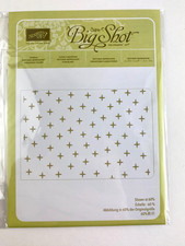 SPARKLE - Stampin Up Sizzix Big Shot Embossing Folder