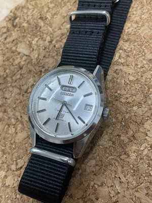 Citizen Crystal Seven Analog Automatic Men 43 Stone 43J Oh Vintage