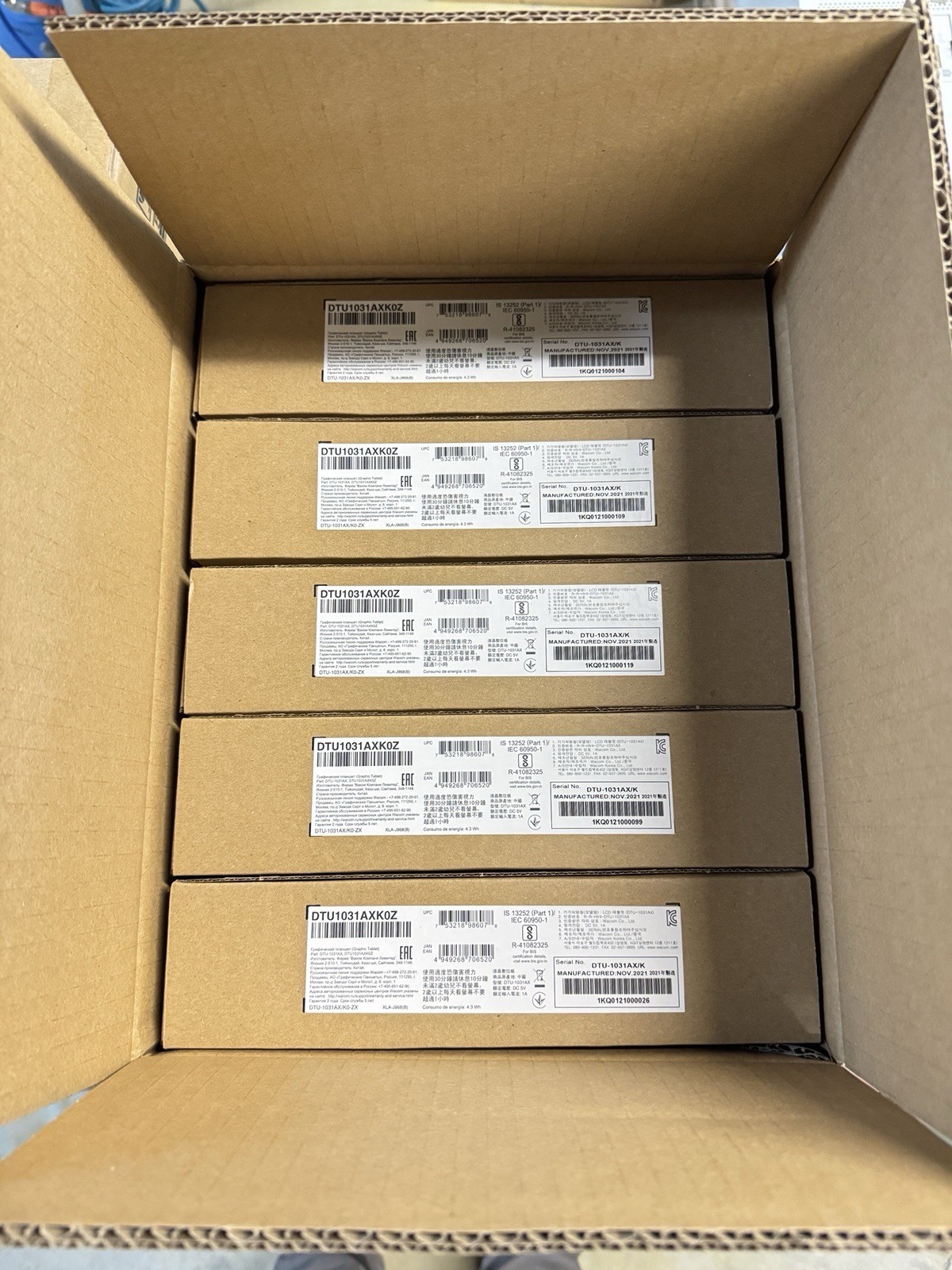 как выглядит WACOM DTU-1031AX Electronic Signing and Filling Pen Display Lot Of 5 Pieces фото