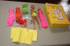 1966 Mattel Barbie & 1974 Kenner Dusty Dolls w/ Fashion Case & Accessories