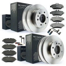 Bremsscheiben Bremsbeläge vorne hinten für Mercedes-Benz Sprinter 3-t 3,5-t 906