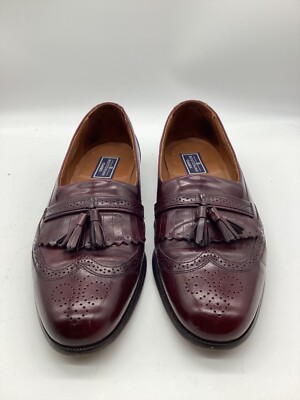 Bostonian Mens Tassel Loafer Shoes New Signa Advance Leather SZ 10 1/2 Dress Sho BOSTONIAN CLASSIC Men Size 10.5 M Black Leather Tassel Slip  main image 4