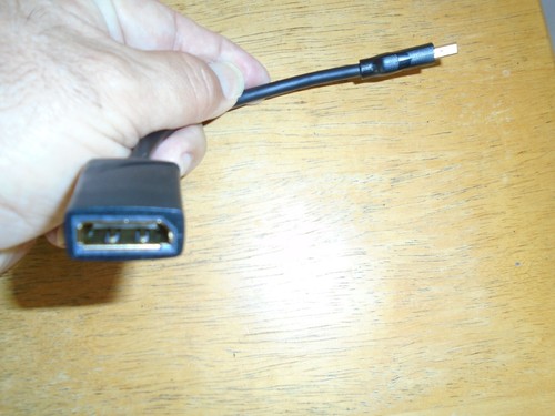 Cable Matters mini DisplayPort MDP to Display Port Adapter MODEL NUMBER 101004 - Picture 3 of 3