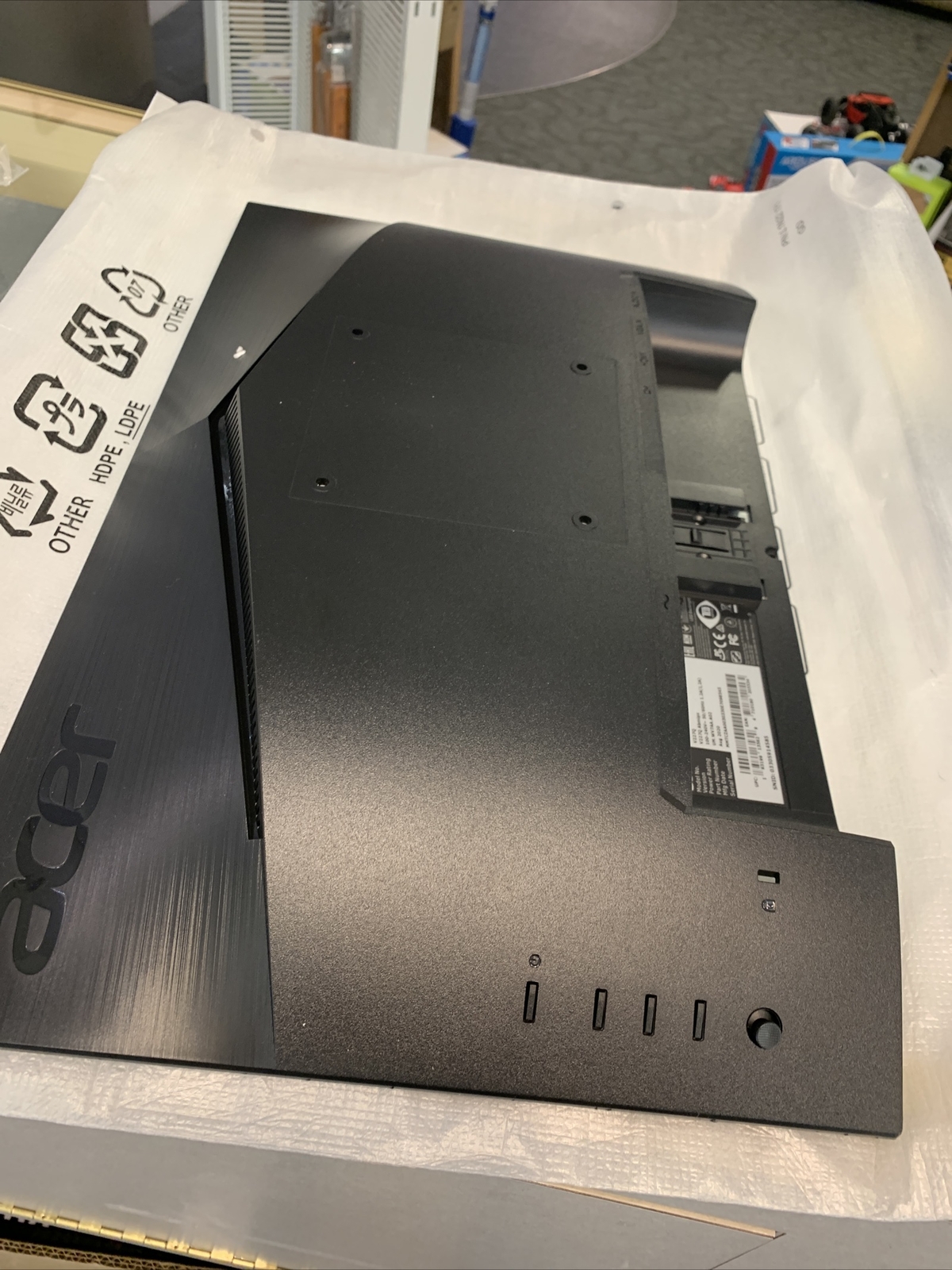 Acer monitor back cover for model v227Q ( please check last picture) eBay