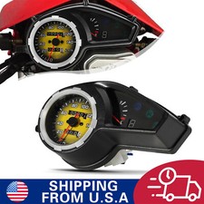 Velocímetro Tacómetro para Hawk 250, Motocicleta Odómetro Medidor de Combustible para Hawk250
