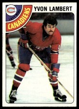 1978-79 Topps Yvon Lambert Montreal Canadiens #147