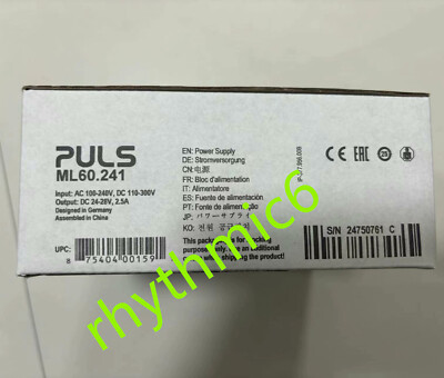 1PC Brand New PULS ML60.241 power supply FedEx or DHL