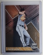 2019 Panini Elite Extra Edition Drew Rom Autograph Rookie Card 489/999 Auto