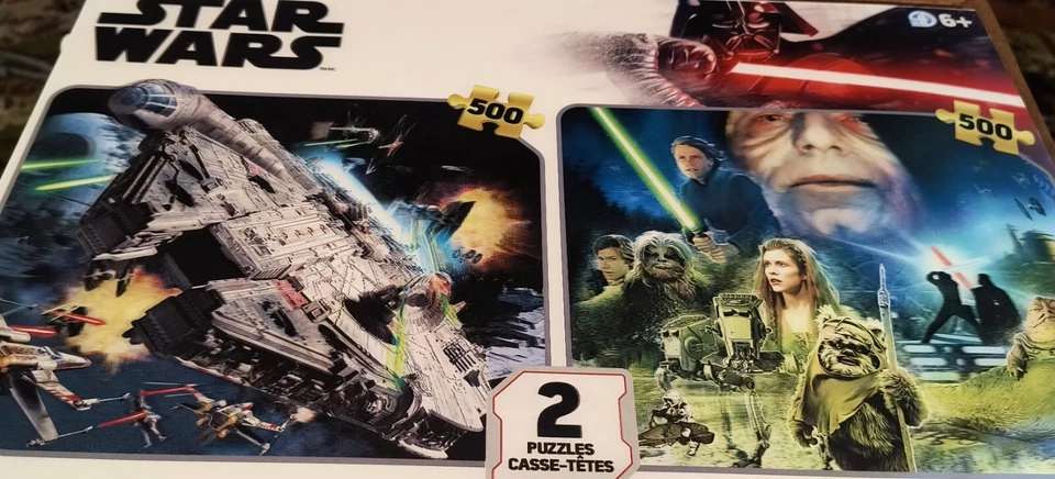 Juego de 2 rompecabezas 3D de Star Wars de 4D Cityscape Inc. Foto 4 de 4