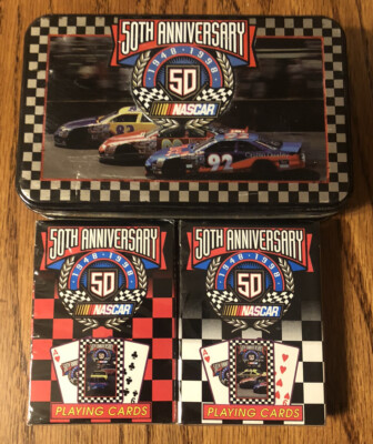 NASCAR 50th Anniversary Numbered Limited Edition Collectible Tin