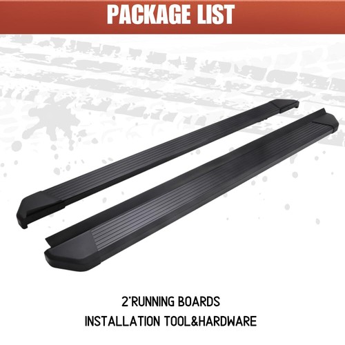All Black Running Board fits for Honda HRV 2023-2025 Aluminum Side Step Nerf Bar - Picture 6 of 13