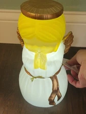 CHRISTMAS 11 IN Angel Praying BLOW MOLD LIGHTS UP TABLETOP DESK NEW Decor