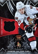 Erik Karlsson - 2012-13 Panini Lords Of The NHL Jersey Card LN-EK NM/M