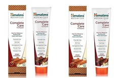 2 X Himalaya Complete Care Toothpaste Simply Cinnamon 5.29oz/150g freshen breath
