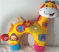 Vtech Tummy Time Pillow with attachments for teething and hand eye development.