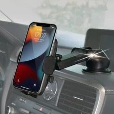 360° Windshield Dash Mount Car Holder Cradle Mobile Smart-Phone Stand Dashboard