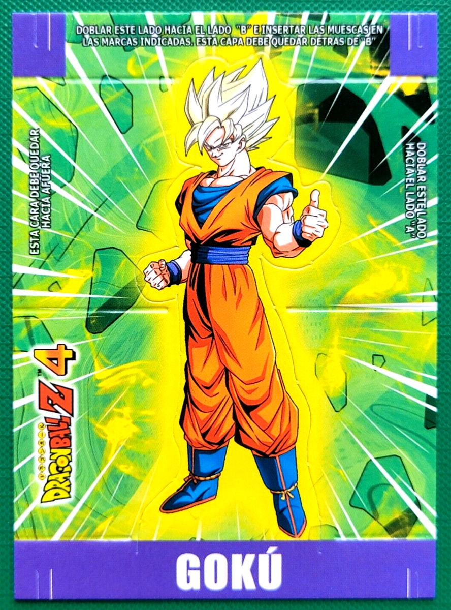 2023 DRAGON BALL Z4 #E02 GOKU SUPER SAIAYA-JIN PERU Edition