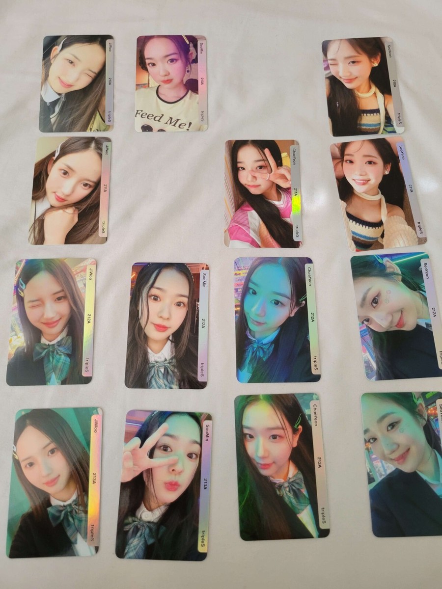 tripleS Krystal Eyes KRE AESTHETIC Mini Album Photocards SCANNED
