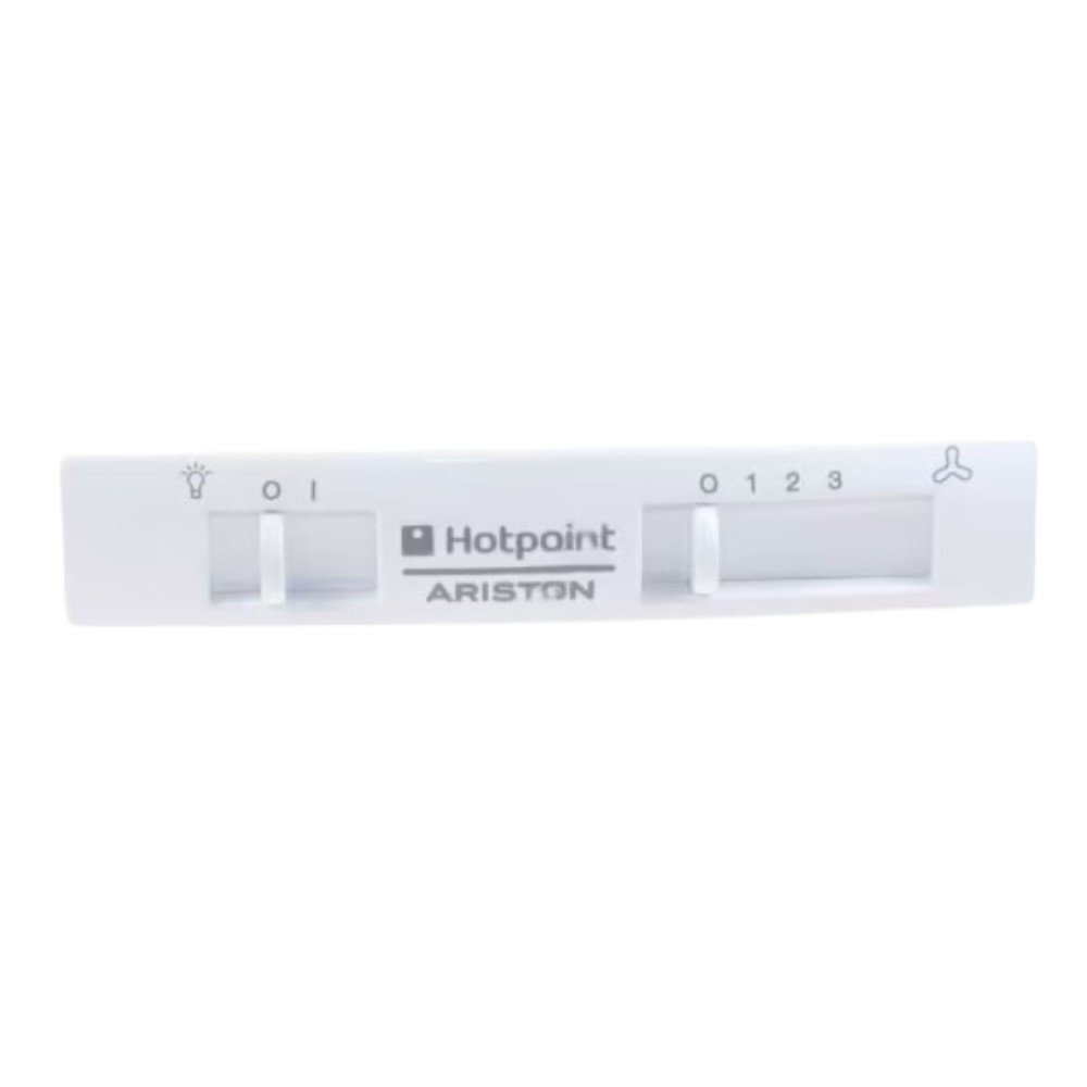 Tableau commandes pour hotte Ariston C00195615 pour réparer les boutons bloqués de la ventilation