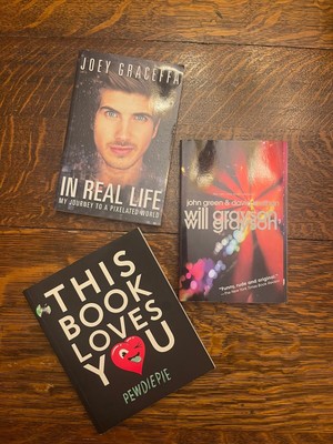 Will Grayson by John Green & David Levithan + 2 Other You Tube Authors -Included