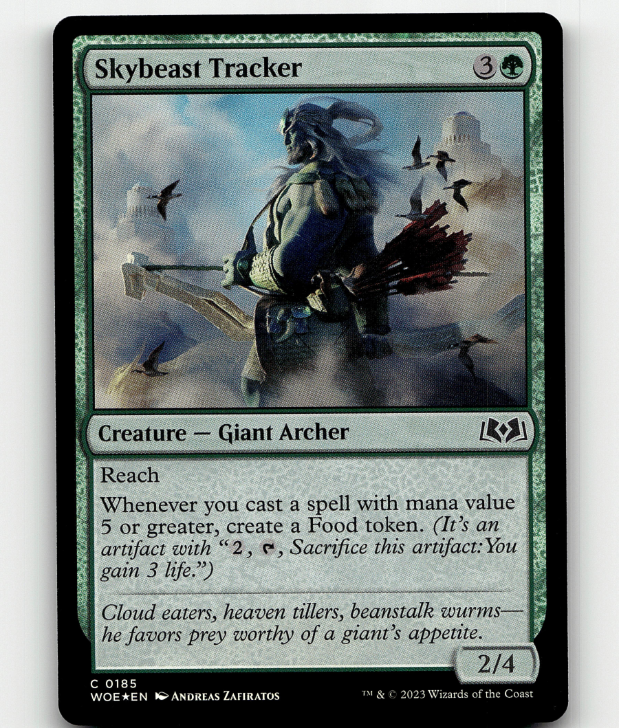 FOIL - MTG Skybeast Tracker 185