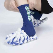 Bubble Slippers Slides Massage Non-Slip Funny Spa Women Men Size Eva Soft