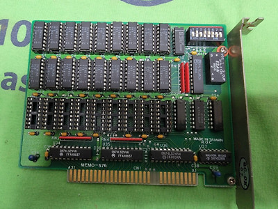 Vintage MEMO-576 8 Bit RAM Expansion Card for IBM, PC XT, PC | eBay