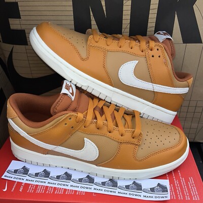 orange low top nikes