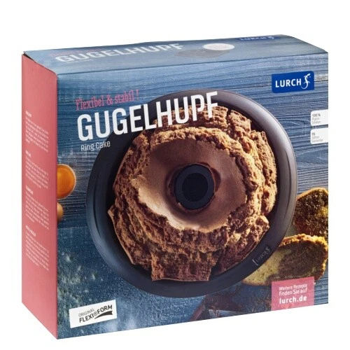 Lurch 85002 FlexiForm Gugelhupf /Kuchenbackform aus Platin Silikon, Ø 22 x 10 cm - Bild 2 von 6