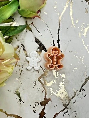GINGERBREAD 2 POLYMER CLAY CUTTER