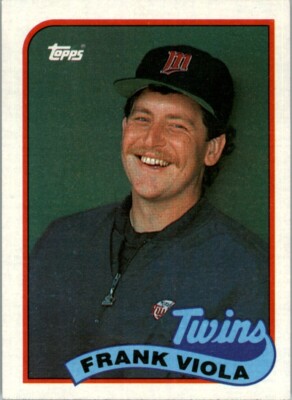 1989 Topps #120 Frank Viola Minnesota Twins