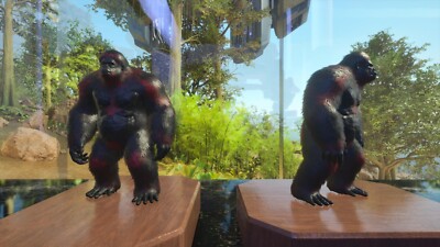 ARK ASCENDED PVE OFICIAL PAIR BABY GIGANTOPITHECUS DEADPOOL H.STATUS  PS/PC/XBOX