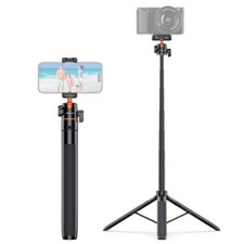 1.4m Phone Selfie Stick Tripod Vlog Live Streaming Holder for Smartphone/DRSL Ca