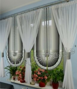 Moderne Gardinen Wohnzimmer Fensterdekoration Grau Fenster 180 240 Nr 552 Ebay