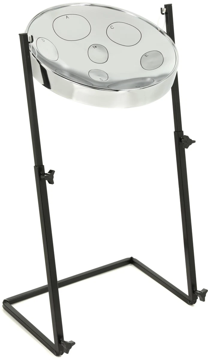 Panyard Jumbie Jam Steel Drum with Z Stand Chrome eBay