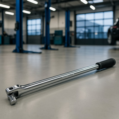 Achsschenkelstange 450 mm 1/2'' Gummigriff Komfort Gummigriff Griff Schwerlast Qualität