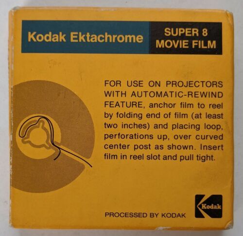 Kodak Eastman EXR 50D / 7245 Color Negative 16mm Film 100ft Rare