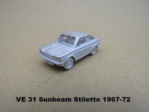 00/4mm 1:76 R PARKER MODELS VE 31 HILLMAN IMP, SUNBEAM STILETTO 1967 - 72 - Picture 2 of 3