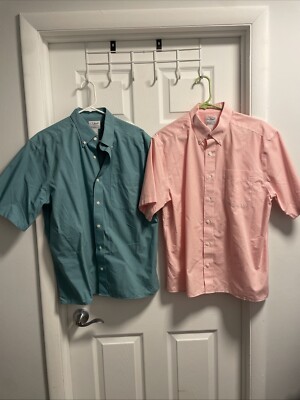 2 LL Bean Button Down Shirt Bundle