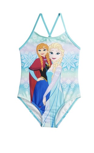 AU STOCK GIRLS 3-10Y FROZEN ELSA ANNA SWIMWEAR ONE PCS SWIMSUIT BATHERS GS001 - Foto 9