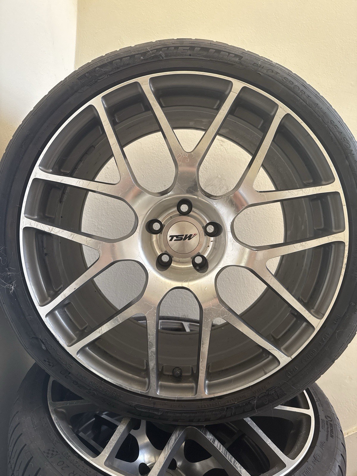 20" TSW Nurburgring Staggered Wheels 20x9 | 20x10.5 ET25 - BMW Mercedes Maserati