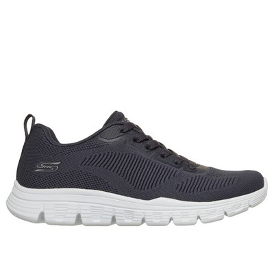 Skechers Damen Sneaker Bobs B Lite Schnürschuhe Navy UK Größe
