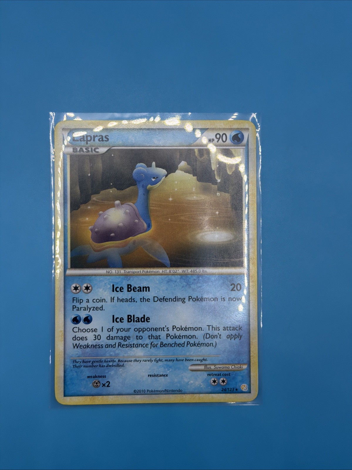 Lapras 24/123 Heartgold & Soulsilver Regular Rare