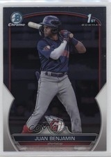 2023 Bowman Chrome Prospects Juan Benjamin #BCP-151 11cz