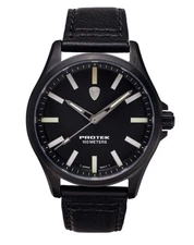 ProTek Titanium Field Watch, Titanium Ip Black Case/Black Dial/Black : PT3002
