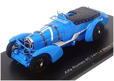 Spark 1/43 Scale S3888 - Alfa Romeo 8C 24H Le Mans 1934 #77 Sommer/Felix